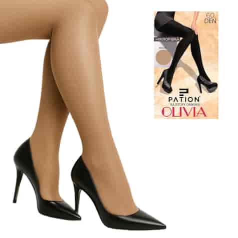 Rajstopy mikrofibra PATION 60 den beige rozm.2