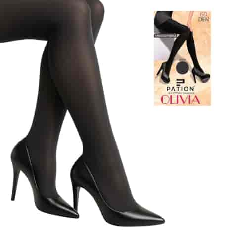 Rajstopy mikrofibra PATION 60 den grafit rozm.3