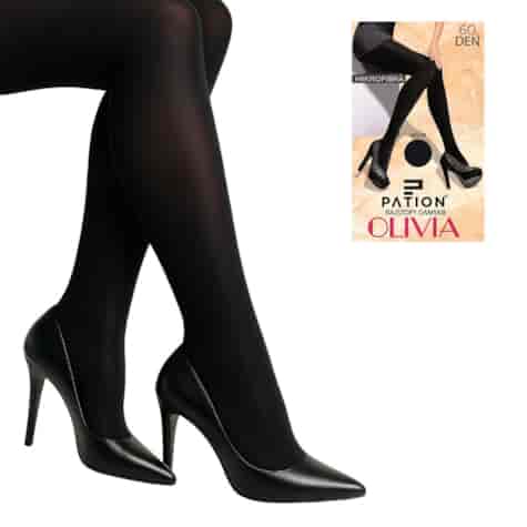 Rajstopy mikrofibra PATION 60 den nero rozm.4