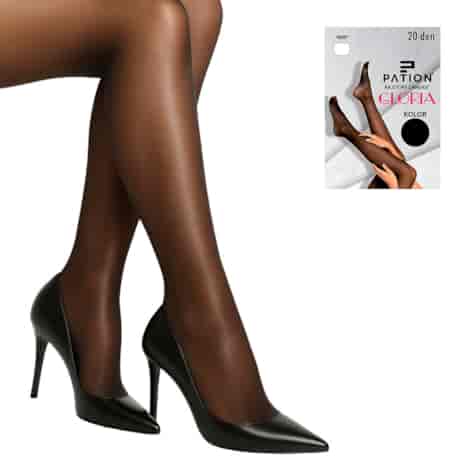 Rajstopy damskie 20den PATION GLORIA czarne 3 IM