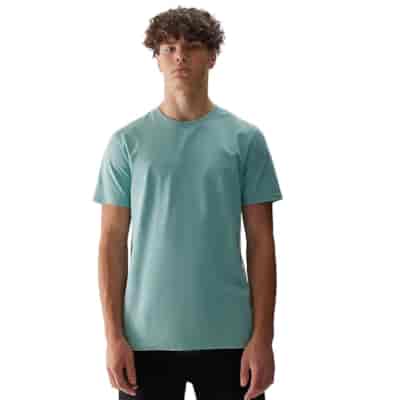 4F T-SHIRT MĘSKI M1154 MORSKI ROZM.M