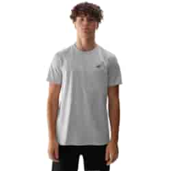 4F T-SHIRT MĘSKI M1154 J.SZARY ROZM.L