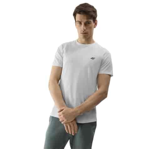 4F T-SHIRT MĘSKI M1154 BIAŁY ROZM.XL