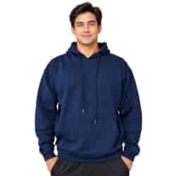 Bluza bawełniana z kapturem  GRANAT S - 3XL