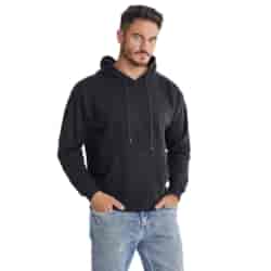 Bluza bawełniana z kapturem CZARNA roz. S - 3XL