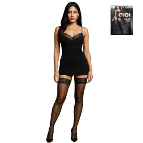 Pończochy samonośne Nero 1-2