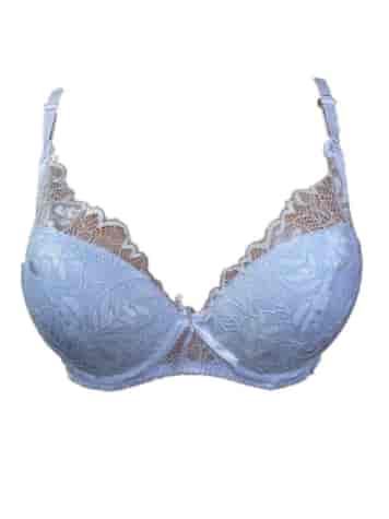 Biustonosz damski koronkowy biały 1411B