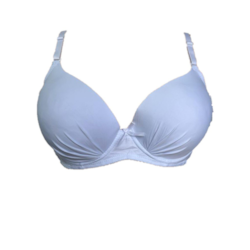 Biustonosz Damski Gładki Biały 8906C