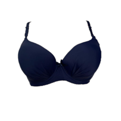 Biustonosz Damski Granatowy Gładki 8906C