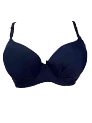 Biustonosz Damski Granatowy Gładki 8906C