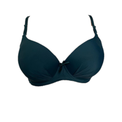 Biustonosz Damski Zielony Gładki 8906C
