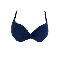 Biustonosz Damski Granatowy Gładki 6309B