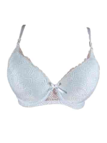 Biustonosz Damski Biały koronkowy 5701D