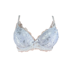 Biustonosz Damski Biały koronkowy 8896c