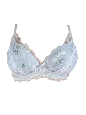 Biustonosz Damski Biały koronkowy 8896c