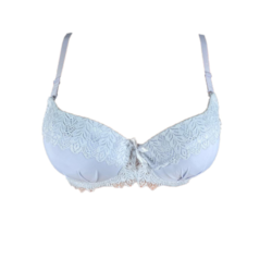 Biustonosz Damski Biały Półkoronka 6244B