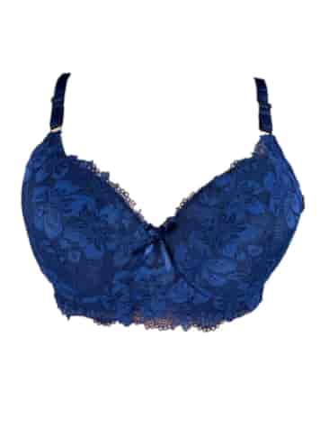 Biustonosz Damski Granatowy koronkowy 1024D
