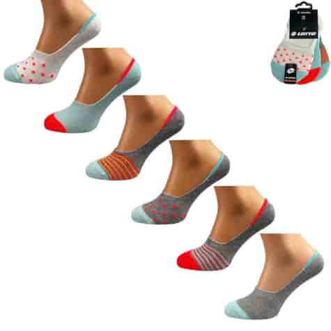 Balerinki damskie Lotto 3-pak