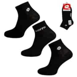 Skarpety męskie Lotto czarne  3-pak