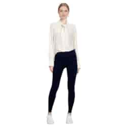 Leginsy Damskie Bawełniane Czarne Modelujące