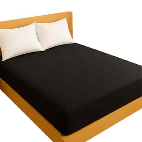 Prześcieradło z gumką 120x200 Jersey Paris antracy