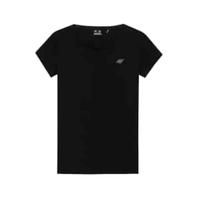 T-SHIRT DAMSKI F1161 CZARNY ROZM. M