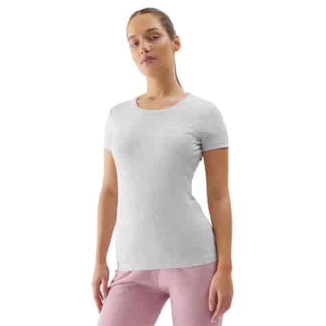 T-SHIRT DAMSKI F1161 J.SZARY ROZM. XXL