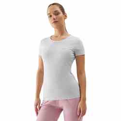 T-SHIRT DAMSKI F1161 J.SZARY ROZM. L