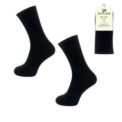 SKARPATY MĘSKIE GARNITUROWE CZARNE PATION M-2501 3