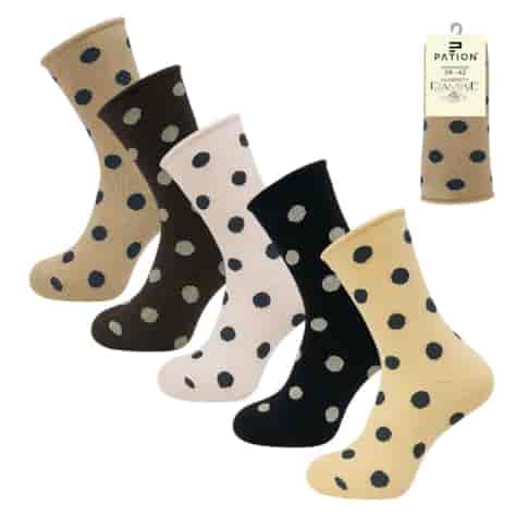 SKARPETY DAMSKIE PATION D-2513 KROPKI 39-42