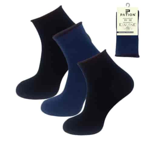 SKARPETY DAMSKIE BEZUCISKOWE PATION D-2515BQ 35-38