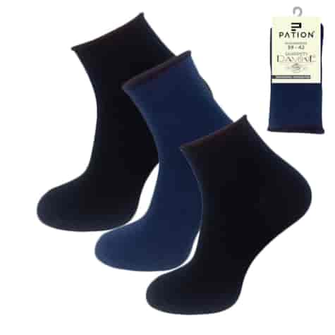 SKARPETY DAMSKIE BEZUCISKOWE PATION D-2515BQ 39-42