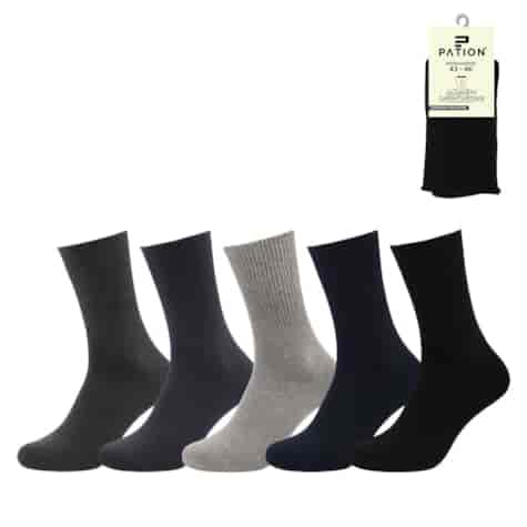 SKARPETY MĘSKIE BEZUCISKOWE PATION M-2506B 43-46