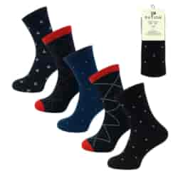 SKARPETY MĘSKIE GARNITUROWE WZÓR PATION M-2507