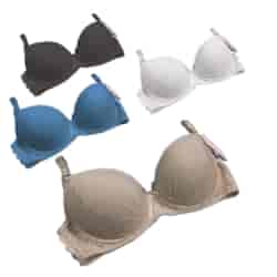 Biustonosz półkoronkowy beż miseczka C