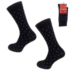 Skarpety męskie garniturowe kropki 39-42