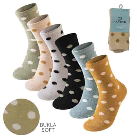 SKARPETA DAMSKA BUKLA SOFT W25-02 35-38