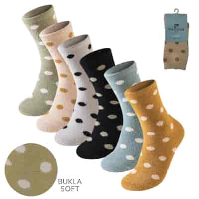 SKARPETA DAMSKA BUKLA SOFT W25-02 39-42