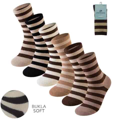 SKARPETA DAMSKA BUKLA SOFT W25-03 35-38