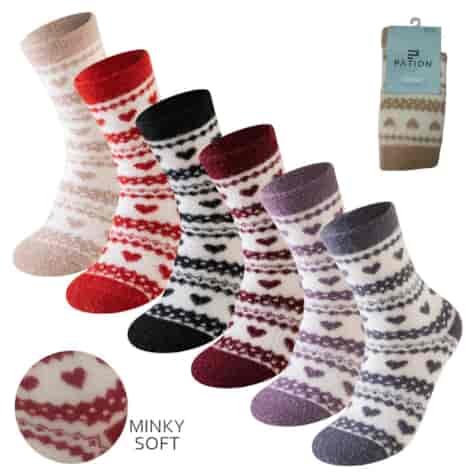 SKARPETA DAMSKA MINKY SOFT W25-11 35-38