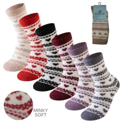 SKARPETA DAMSKA MINKY SOFT W25-11 39-42
