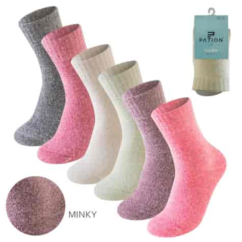SKARPETA DAMSKA MINKY SOFT W25-12 35-38