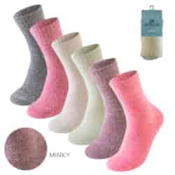 SKARPETA DAMSKA MINKY SOFT W25-12 39-42