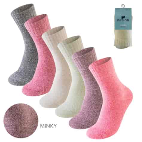 SKARPETA DAMSKA MINKY SOFT W25-12 39-42