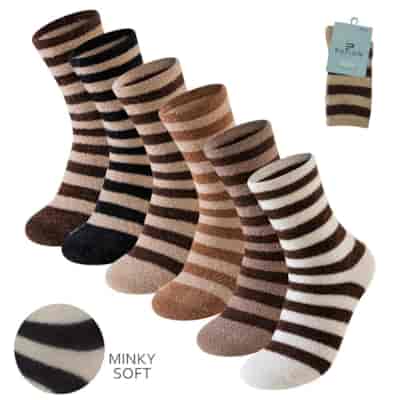 SKARPETA DAMSKA MINKY SOFT W25-16 35-38
