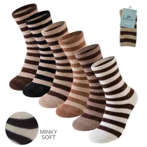 SKARPETA DAMSKA MINKY SOFT W25-16 35-38