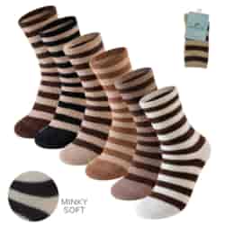 SKARPETA DAMSKA MINKY SOFT W25-16 39-42