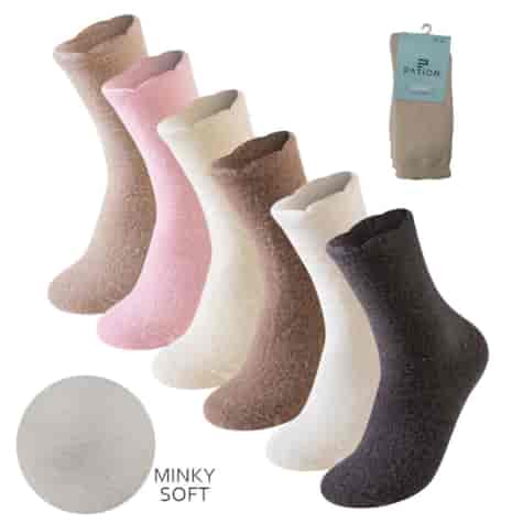 SKARPETA DAMSKA MINKY SOFT W25-21 39-42