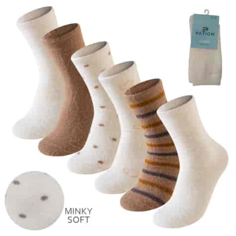 SKARPETA DAMSKA MINKY SOFT W25-22 35-38