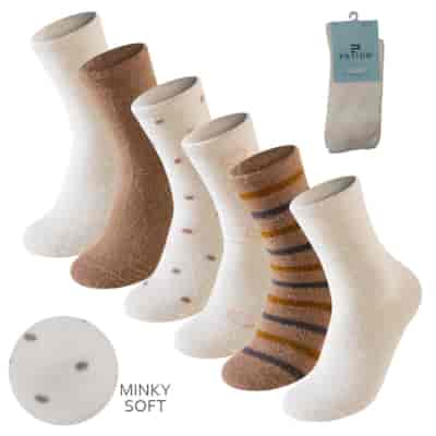 SKARPETA DAMSKA MINKY SOFT W25-22 39-42